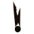 Abstract Cast Metal Blade Sculpture, Unmarked For Sale