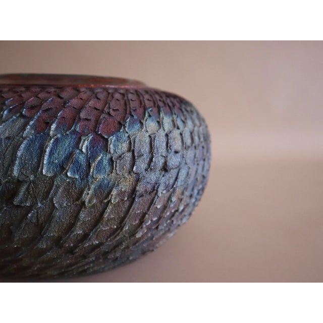 1990s Textured Vessel by Robbrecht Troost For Sale - Image 5 of 6