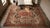 1890s Ivory Rustic Medallion Antique Persian Malayer Rug 12'4" X 15'10" Handknotted Wool Carpet For Sale In New York - Image 6 of 8