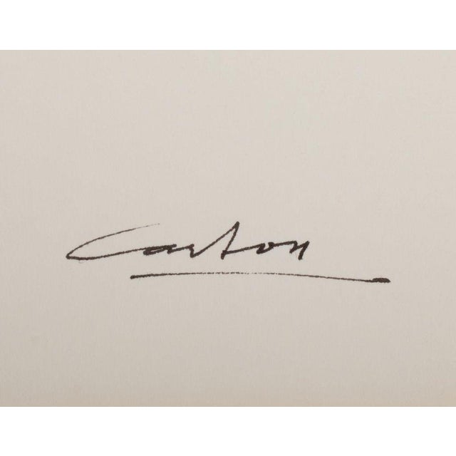 Norman Carton Nude Woman Ink on Paper, 8 For Sale - Image 10 of 11