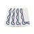 Your table deserves better than a boring paper napkin. The linen Colorblock Embroidered Napkins deliver instant (and eco-...