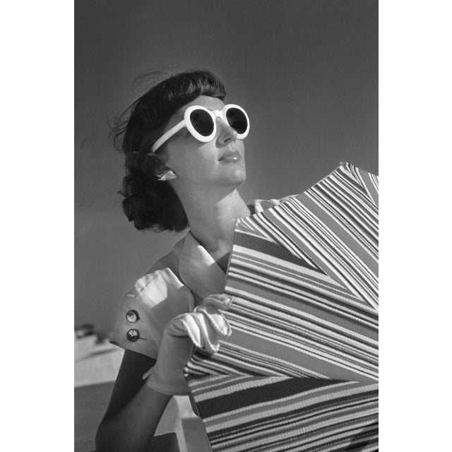 Vogue Sunshine by Toni Frissell A model poses for a Vogue photoshoot, 1946. (Photo by Toni Frissell) 16x12" inches /...