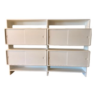Vintage Modular Shelf by Ernest Igl for Wilhelm Werndl, 1970s, Set of 8 For Sale