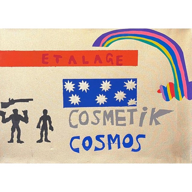 Alexandre Schaller, Showcase, Acrylic on Canvas, 1990s For Sale - Image 8 of 8