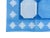 Handmade Cotton Area Rug Vegetable Dyed Sky Blue and White Vista Rug-8'x10' For Sale - Image 10 of 11