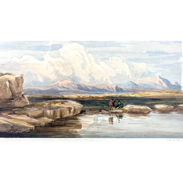 On the Moors - England Original Watercolor 19th Century by David Cox the Younger For Sale In Monterey, CA - Image 6 of 8