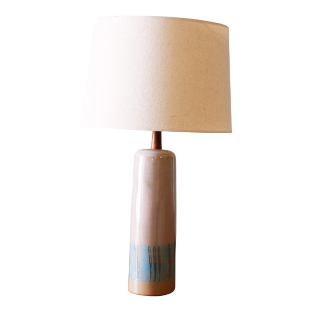 Gordon and Jane Martz M41 Lamp for Marshall Studios Light Gray Blue White For Sale