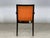 Brown Mid-Century Orange Armchair, Italy For Sale - Image 8 of 11