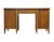 Bassett Furniture Solid Cherry Italian Neoclassical Tuscan Style 54" Writing Desk For Sale - Image 10 of 11