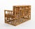 Mid-Century Sofa in Bamboo, Rattan and Fabric attributed to Vivai del Sud, Italy, 1970s For Sale - Image 9 of 13