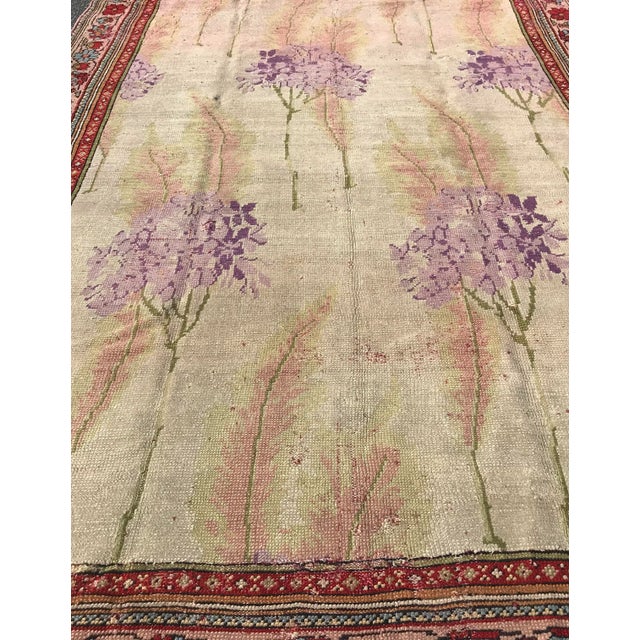 Vintage Design Decorative Turkish Rug- 7′2″ × 10′ For Sale In Los Angeles - Image 6 of 13