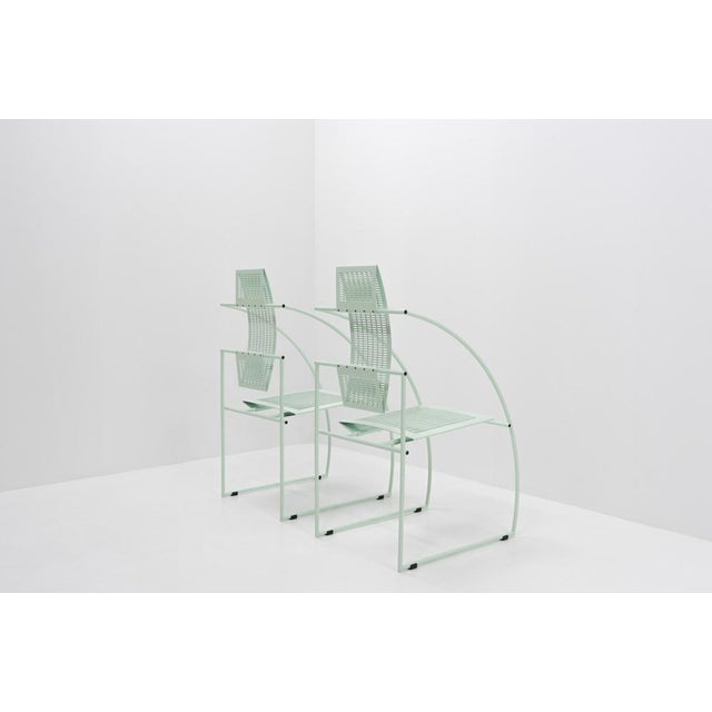 1980s Quinta Chairs by Mario Botta for Alias, 1980s, Set of 2 For Sale - Image 5 of 15