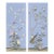 24"*48", Chinoiserie Wall Artwork, Wallpaper Panel - Set of ( No Frame) For Sale