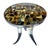 Contemporary Vintage Chrome and Horn Side Table For Sale - Image 3 of 8