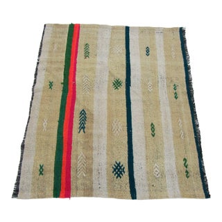 Vintage Mini Turkish Kilim Rug For Sale