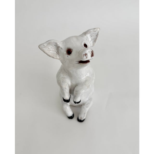Early 1900s French Bavent Artisan Pig Signed For Sale In Los Angeles - Image 6 of 9