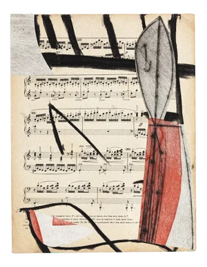 Musical Notes Mixed Media by Tommaso Cascella, 2009