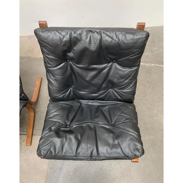 Mid-Century Norwegian Siesta Lounge Chairs and Glass Side Table Set by Ingmar Relling for Westnofa, Set of 3 For Sale - Image 10 of 18