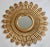 Large Boho Chic Vintage Sunburst Mirror For Sale - Image 9 of 12