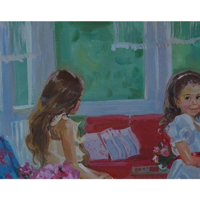 FREE SHIPPING worldwide. The painting will be rolled up and packed securely in a special protective tube. Note: The...