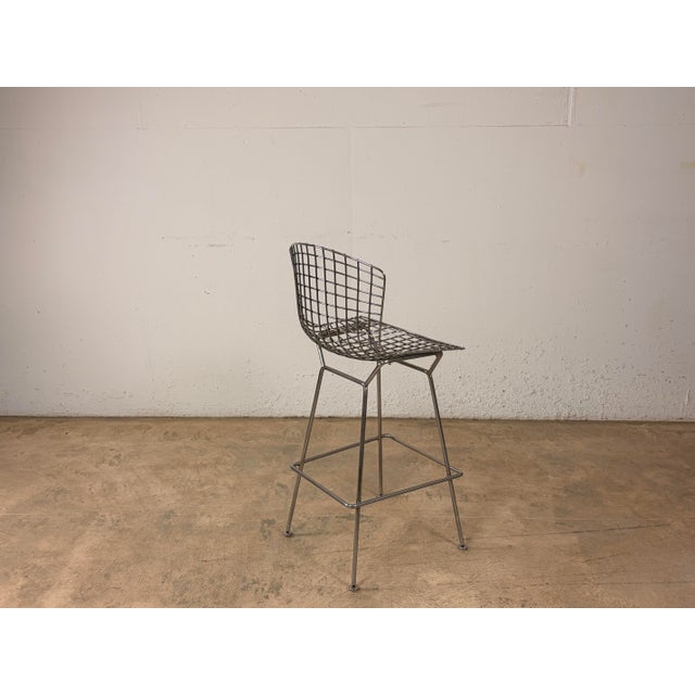 Harry Bertoia Bar Stool 427 for Knoll International, 1970s For Sale - Image 6 of 15