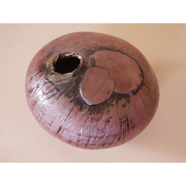 Signed Studio Pottery Vessel For Sale - Image 4 of 6
