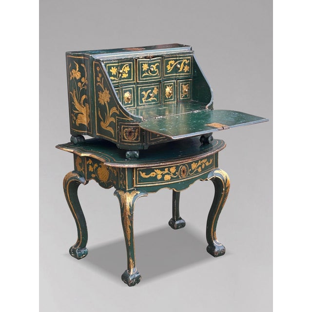 Antique Venetian Travelling Desk on Table, 1720 For Sale - Image 3 of 14