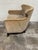 Ironies Ironies Camel Mohair Tuktu Club Chair For Sale - Image 4 of 12