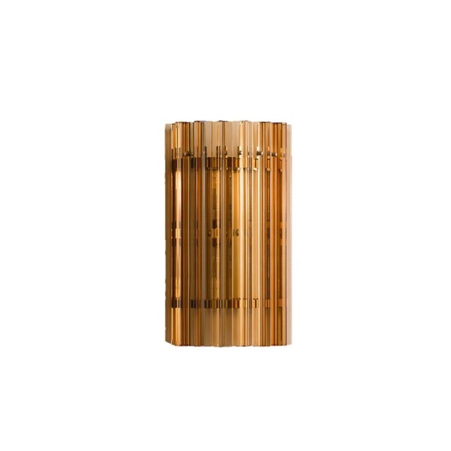 Small Amber Amaro Wall Light from Pure White Lines For Sale - Image 4 of 5