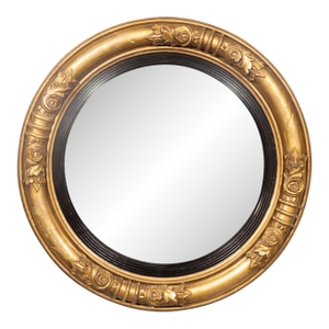 Regency Giltwood Convex Mirror