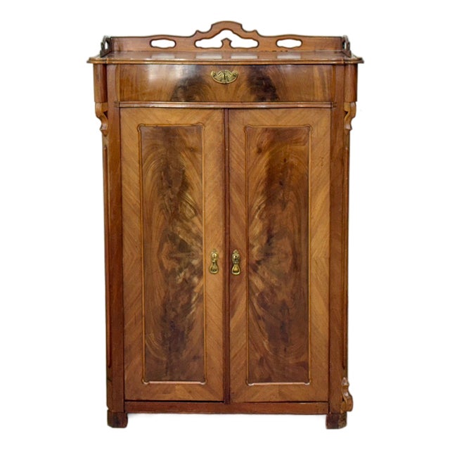 Antique Gründerzeit Cupboard, Late 1800s For Sale
