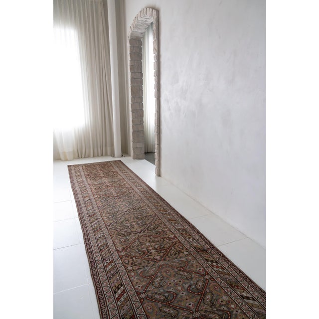 Antique Persian Malayer Runner Rug For Sale - Image 4 of 10