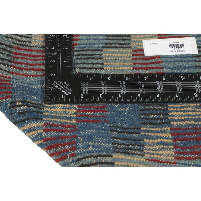 Mid 20th Century Vintage Turkish Tulu Rug, 03'10 X 08'02 For Sale In Dallas - Image 6 of 10