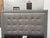 Ethan Allen Eastern King Size Ethan Allen Tufted Nailhead Leather Bed Frame For Sale - Image 4 of 12