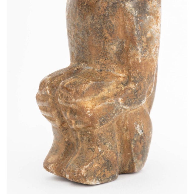 Figurative West African Nomoli Carved Stone Figure For Sale - Image 3 of 7