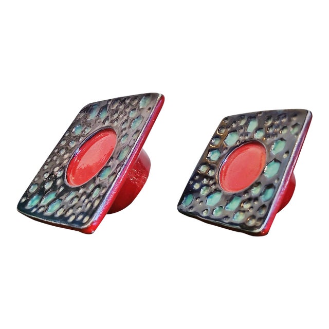 Rare Dümler & Breiden 'Studio' Series Candle Holders Nrs. 31 & 32 For Sale