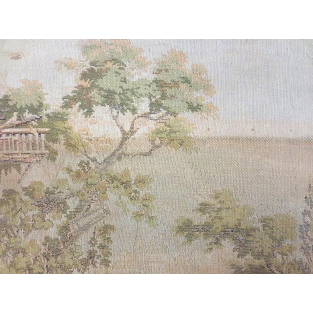 19th Century Pastoral Landscape Tapestry For Sale In Boston - Image 6 of 7