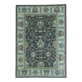 Turkish Oushak Antique Look Rug 9'3" x 13'2" #20061 For Sale
