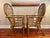 1980s 1980’s Balloon Back Rattan Arm Chairs -A Pair For Sale - Image 5 of 9