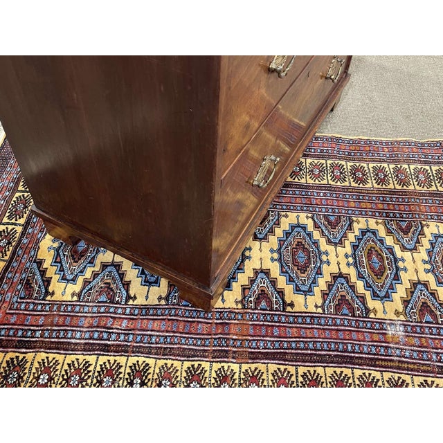 19th Century English Mahogany Chest of Drawers For Sale - Image 16 of 18