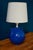 Blue Vintage Ceramic Lamp from Ikea, 1990s For Sale - Image 8 of 11