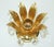 Palwa 1980's Lycenta Sweden Gold Plated & Crystal Candle Holders, a Pair For Sale - Image 4 of 8