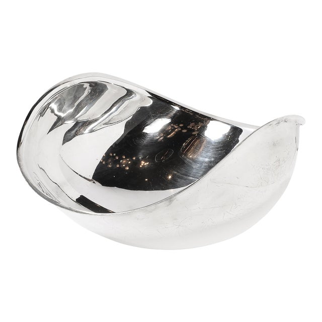 Mid-Century Modernist 'Candara' Centerpiece Bowl Signed Sabattini For Sale