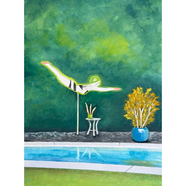 Gracie Contemporary Print by Roxanne Ritzel For Sale