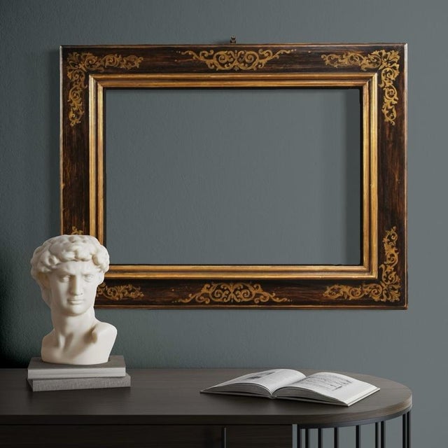 Vintage Tuscan Frame in Wood, 1970 For Sale - Image 11 of 14