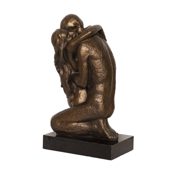 1980s Austin Productions, After Rodin "Lover's Embrace", Bronze