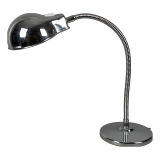 Space Age Chrome Table Lamp with Articulated Arm, 1960s For Sale