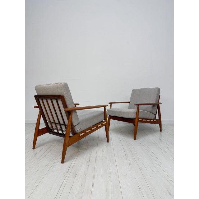 Mid-Century Danish Teak Armchair, 1960s For Sale - Image 16 of 16