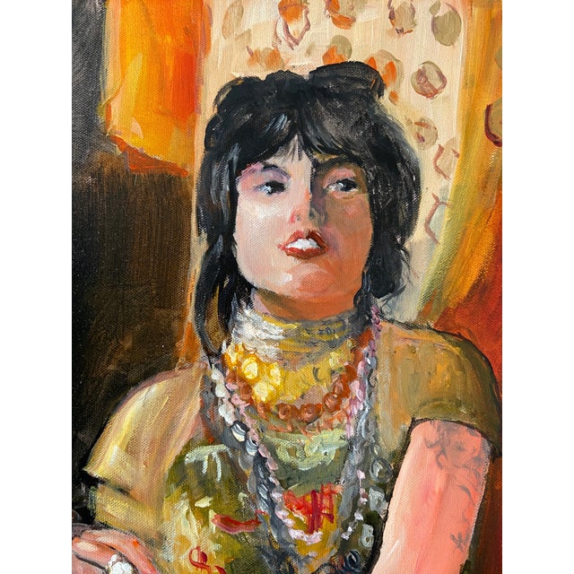 Greer came to the meetup in a Bohemian, hippie inspired costume that perfectly fitted her devil-may -care attitude and...