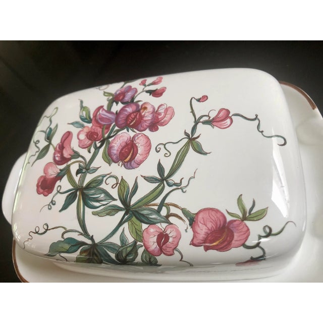 Villeroy & Boch Botanica Covered Butter Dish For Sale - Image 9 of 13